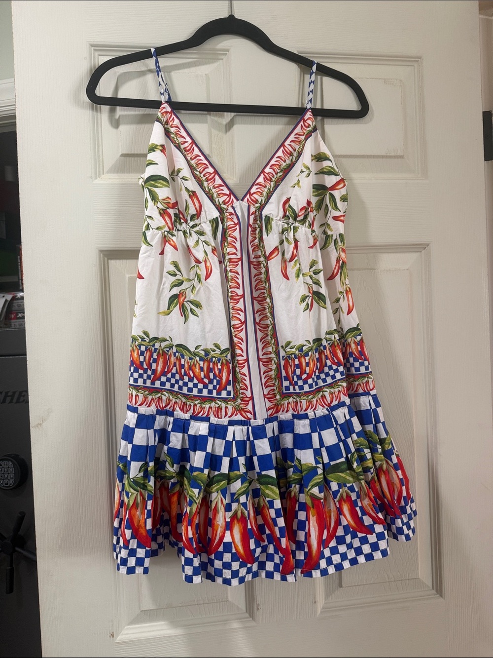 Farm rio chili pepper dress